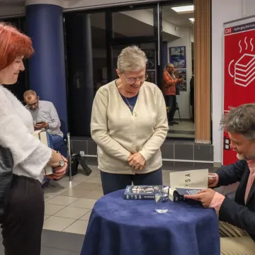 Igor Brejdygant spotkał się z mieszkańcami Radomska