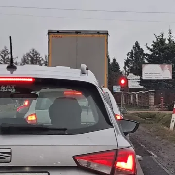 Zakorkowana droga krajowa nr 91 do Kamieńska