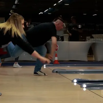 Samorządowcy grali w kręgle