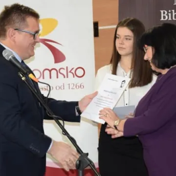 Dzień patrona w II LO w Radomsku