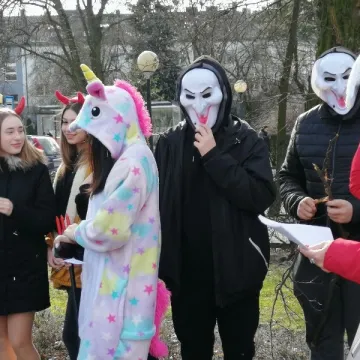 Ostatkowy korowód przeszedł ulicami Radomska