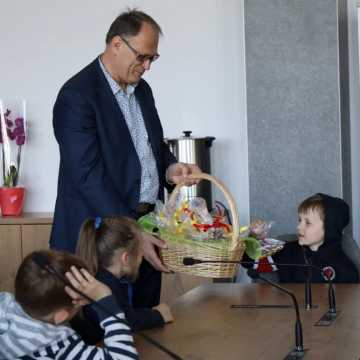 Najmłodsi z wizytą u prezydenta Radomska