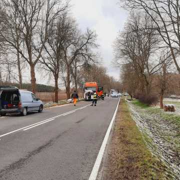 Tragiczny wypadek na DK42 niedaleko Granic