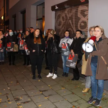Manifestacja „Ani jednej więcej!” w Radomsku