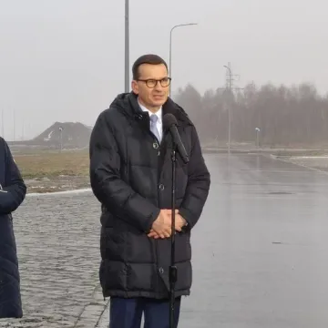 Premier Mateusz Morawiecki na otwarciu kolejnych odcinków A1