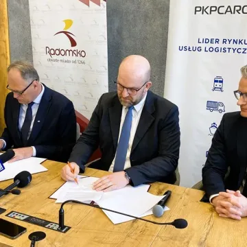 Podpisano list intencyjny. W Radomsku ma powstać terminal PKP Cargo