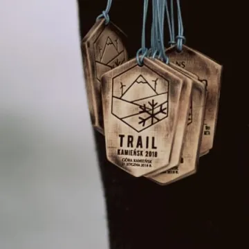  3. Trail Kamieńsk w prawdziwie zimowych warunkach