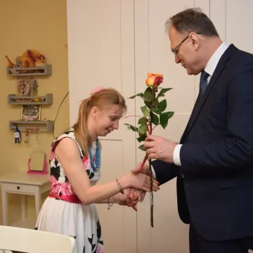 Mareczek wraz z siostrzenicą dostali nowe mieszkanie