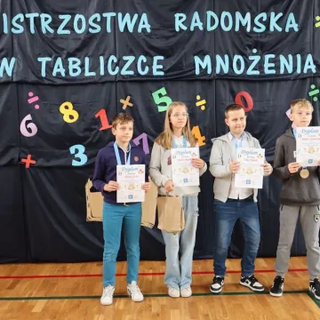 Tabliczka mnożenia nie jest im straszna