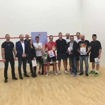 Turniej w squasha o Puchar Starosty Radomszczańskiego 
