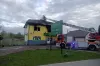 Pożar w Ładzicach. Paliło się mieszkanie na piętrze