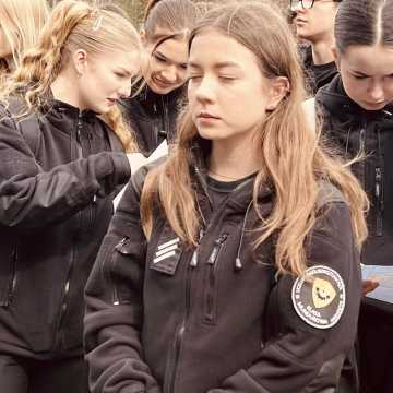 Manewry klas mundurowych ZSP 1 w Radomsku