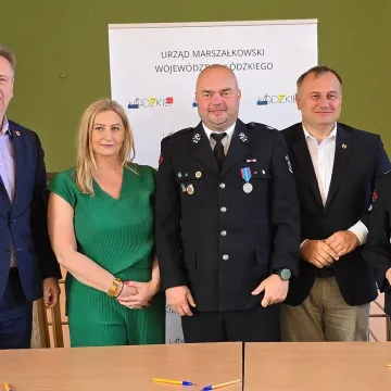 Nowy sprzęt dla druhów z OSP z powiatu radomszczańskiego i bełchatowskiego