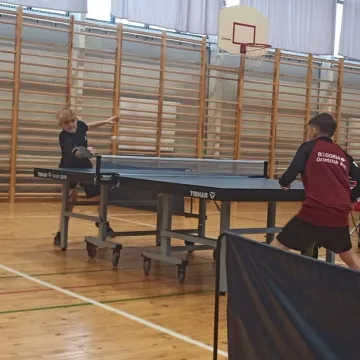 Tenisista stołowy Antoni Koziński drugi w Rawie Mazowieckiej