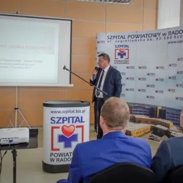 Konferencja medyczna w szpitalu 