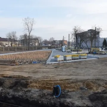Rewitalizacja parku przy ul. Sierakowskiego na ukończeniu