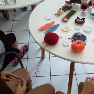 Warsztaty z szydełkowania w MDK