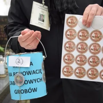 Kwesta na radomszczańskich cmentarzach