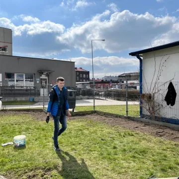 Przy „ekonomiku” w Radomsku powstaje ogród kieszonkowy