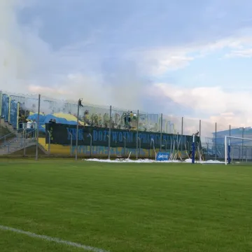 Kibice i doping na meczu RKS Radomsko – FA GKS Bełchatów