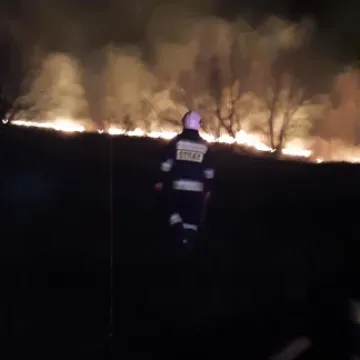 Aż 9 pożarów traw w miniony weekend