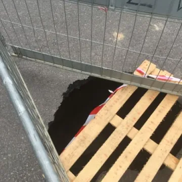 Kolejna dziura w jezdni na ul. Krasickiego