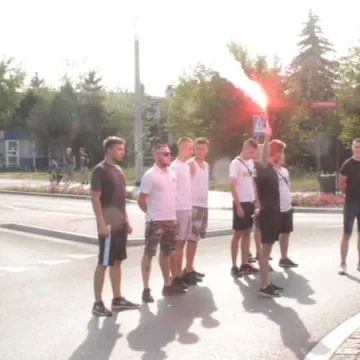 Kibice RKS Radomsko i ONR uczcili 75. rocznicę Powstania Warszawskiego