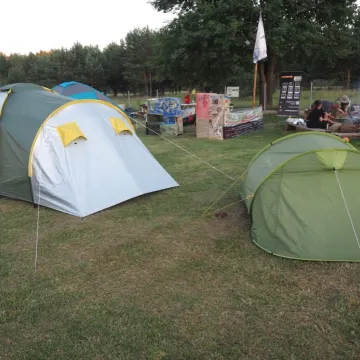 Warsztaty fotograficzne pod namiotem