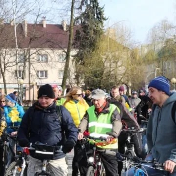 Powitali wiosnę na rowerach 