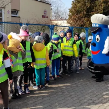 Komisarz Błysk uczył młodych radomszczan