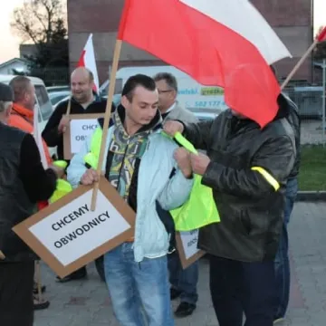 Mieszkańcy blokują Narutowicza