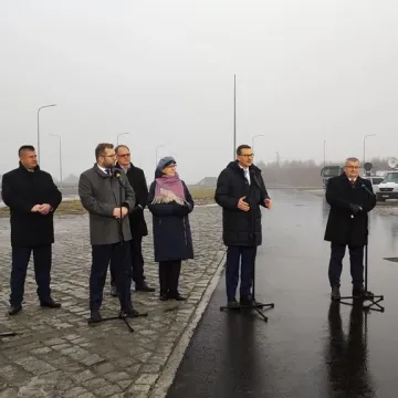 Premier Mateusz Morawiecki na otwarciu kolejnych odcinków A1