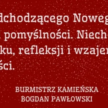 Życzenia z okazji Świąt Bożego Narodzenia