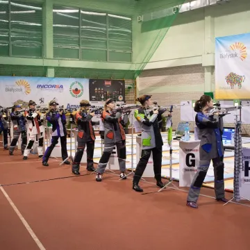 Strzelcy z Radomska na międzynarodowym turnieju w Białymstoku