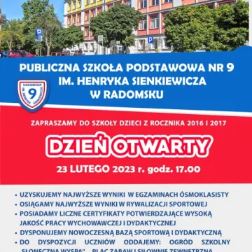 PSP 9 w Radomsku zaprasza na Dzień Otwarty