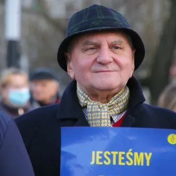 Radomsko: Wiec solidarności z Ukrainą