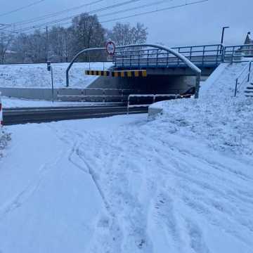 Śnieg w Radomsku – początek zimy na ulicach