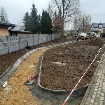 Przy ul. Owocowej w Radomsku powstaje skwer