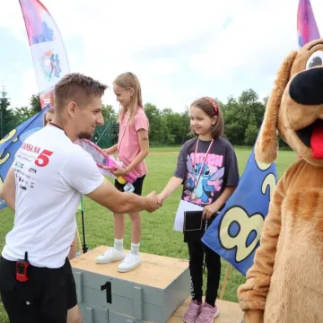 Szkolny bieg uśmiechu Aktywna Szkoła Run&Walk