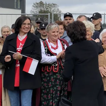 Marszałek Sejmu - Elżbieta Witek z wizytą w Strzałkowie