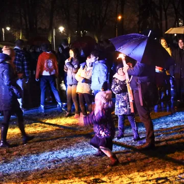 Radomszczanie witali Nowy Rok na miejskim Sylwestrze