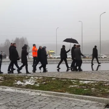 Premier Mateusz Morawiecki na otwarciu kolejnych odcinków A1