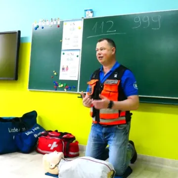 W Dziepółci dzieci poznały zasady udzielania pierwszej pomocy