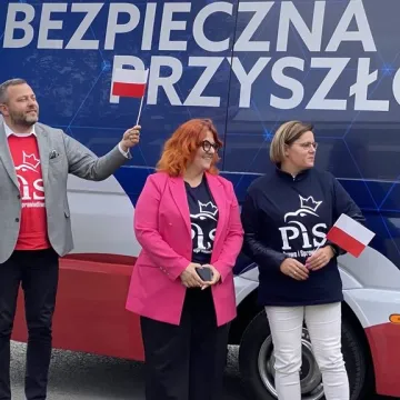 Marszałek Sejmu - Elżbieta Witek z wizytą w Strzałkowie