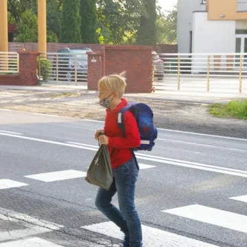 Przypominali, jak bezpiecznie dotrzeć do szkoły