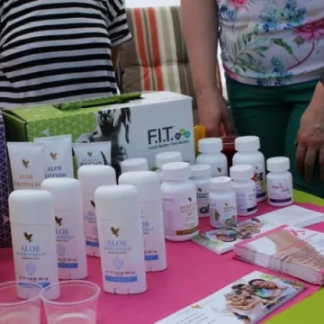 Różowy Piknik w parku Solidarności