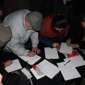 Obywatelski protest w Radomsku