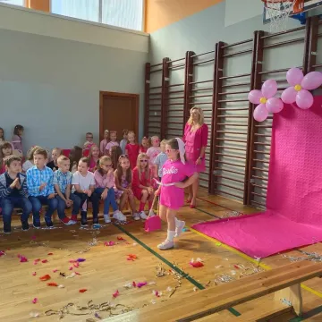 Pasowanie na przedszkolaka w PSP nr 8 w Radomsku