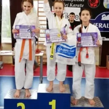 Złoty team Klubu Karate Radnori