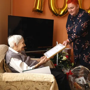 Helena Kwapińska świętuje setne urodziny